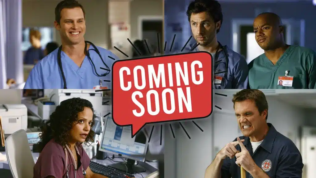 erleben sie den drehstart und exklusive erste einblicke in die lang erwartete rückkehr von scrubs – das scrubs-revival bringt frischen wind in die kultserie.