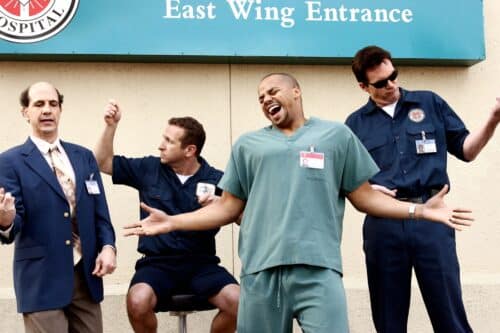 abc veröffentlicht den trailer zur wiederbelebung der kultserie scrubs – ein comeback voller humor und herz.