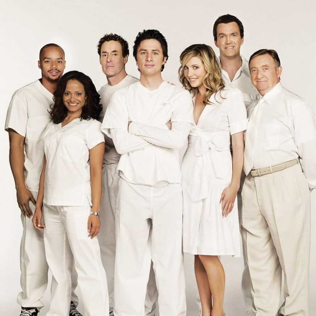 entdecken sie das schicksal der scrubs-darsteller im neuen disney+ reboot – was hat sich für ihre lieblingscharaktere verändert?