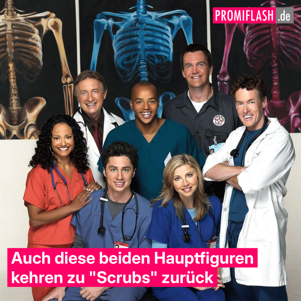 die kultserie scrubs kehrt mit einer neuen staffel zurück und bietet gewohnt viel humor und spannende krankenhausgeschichten. verpassen sie nicht die neuen folgen!