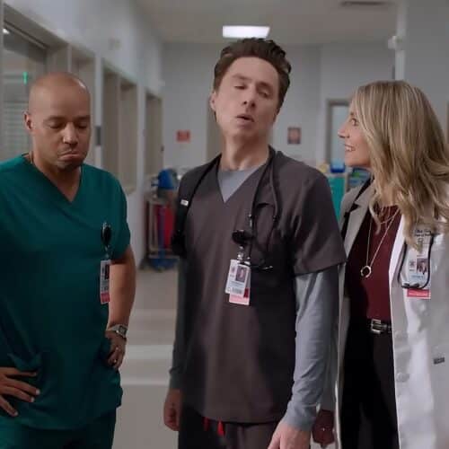 entdecken sie neue bilder aus scrubs staffel 1, episoden 1 & 2, und tauchen sie ein in die anfänge der beliebten krankenhausserie.