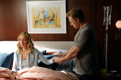 in grey's anatomy treffen owen und teddy unerwartet aufeinander, was zu überraschenden wendungen und spannenden momenten führt.