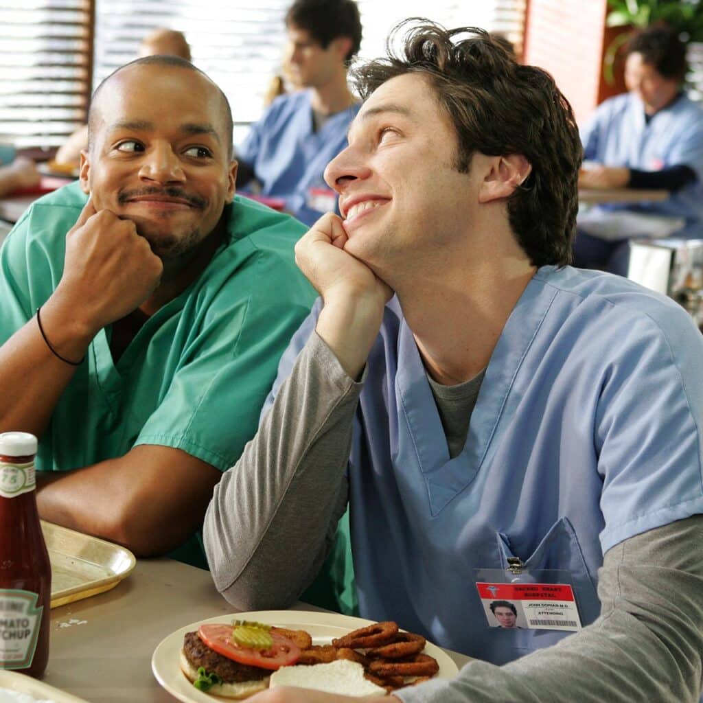 der schöpfer von scrubs lobt donald faison für seine herausragende leistung und seinen unvergesslichen beitrag zur serie.