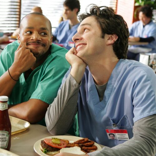der schöpfer von scrubs lobt donald faison für seine herausragende leistung und seinen unvergesslichen beitrag zur serie.